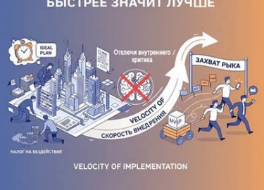 Кладбище гениальных стартапов переполнено теми, кто &laquo;слишком долго думал&raquo;. Паралич анализа &mdash; это не осторожность, это убийца приб...